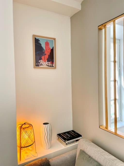 Hyper Centre Appartement Cosy Wifi Rodez Bagian luar foto
