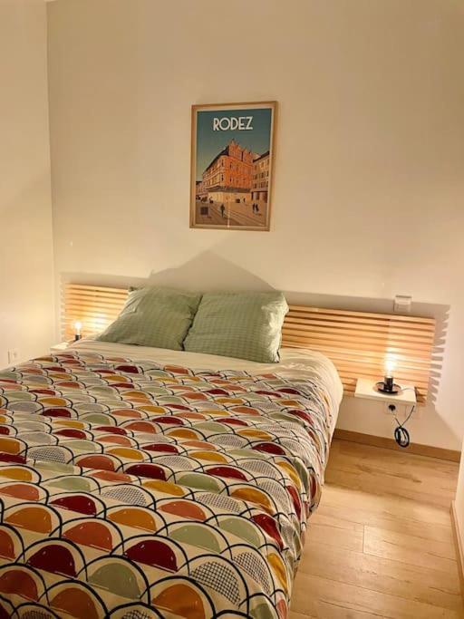 Hyper Centre Appartement Cosy Wifi Rodez Bagian luar foto