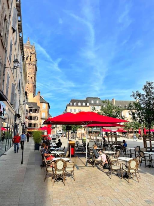Hyper Centre Appartement Cosy Wifi Rodez Bagian luar foto