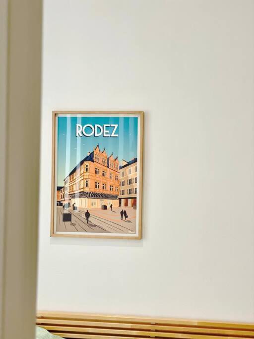 Hyper Centre Appartement Cosy Wifi Rodez Bagian luar foto